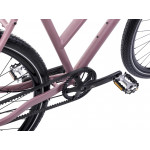 Mestský bicykel ROMET MISTRAL 2 D 2024 M tmavo ružová